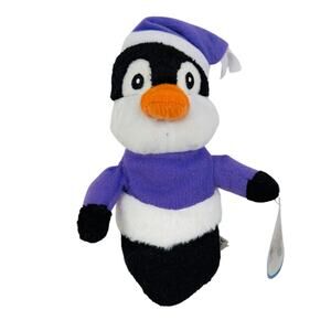 Kelly Toys Animal Pals Christmas 7"  Penguin‎ Plush NWT